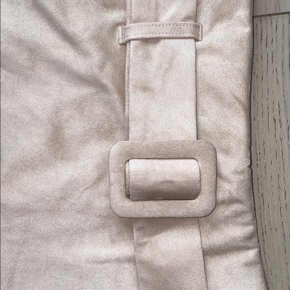 Zara Blush Suede Skort - Picture 3 of 4